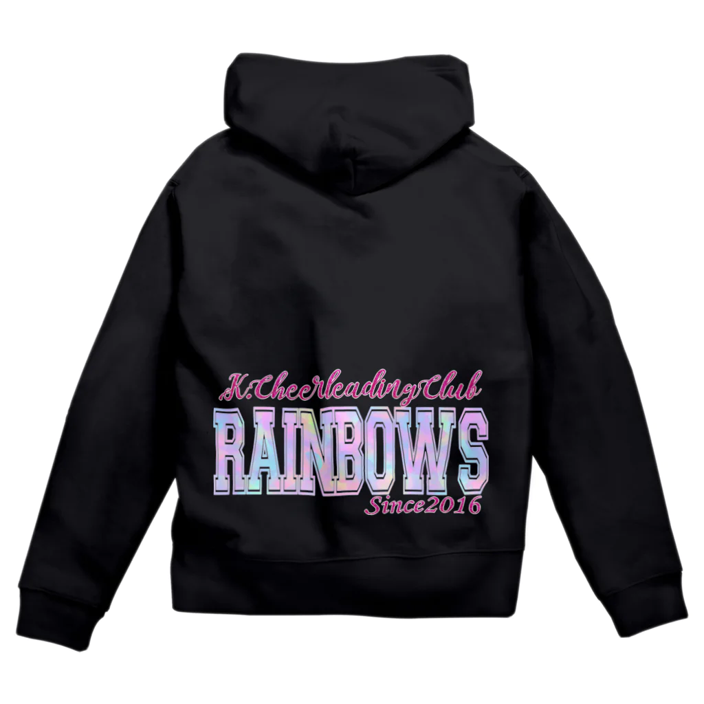 CHEER_BOW_MIGNONのRAINBOWS★1 Zip Hoodie