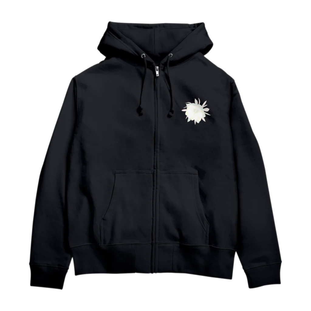 日下田の月下美人 Zip Hoodie