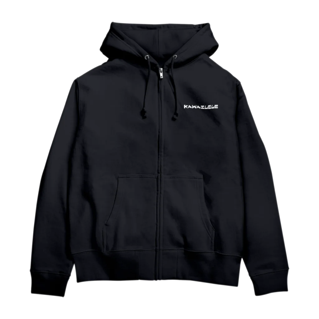 Kawailele StoreのKawailele 04 Zip Hoodie