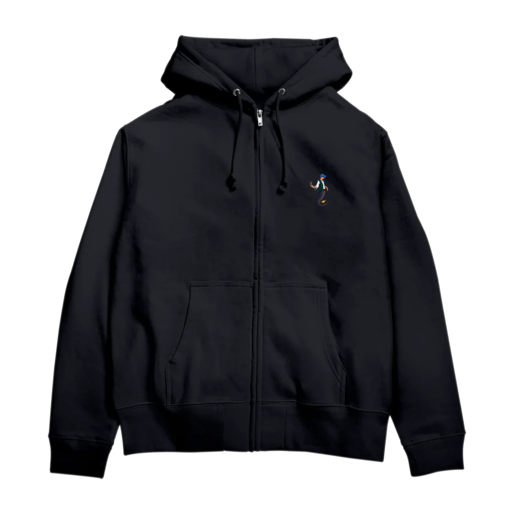 子虎の宝物庫の子虎ジップパーカーA Zip Hoodie