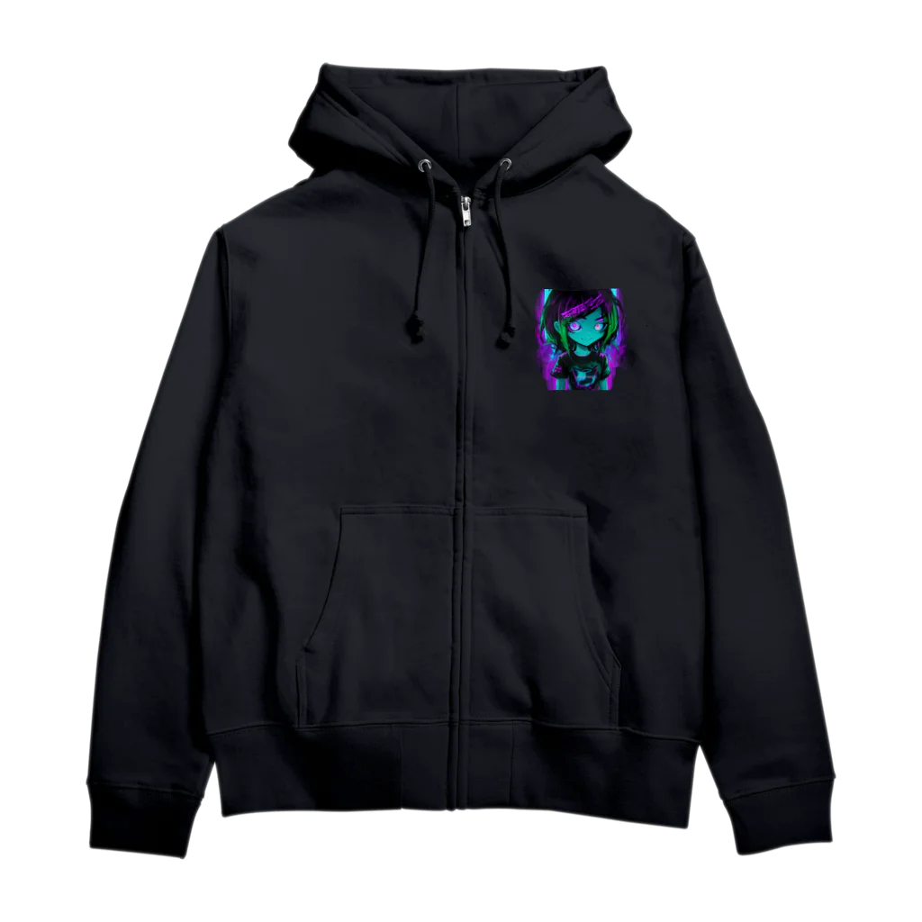 TakashiSのInvincible Stare Zip Hoodie