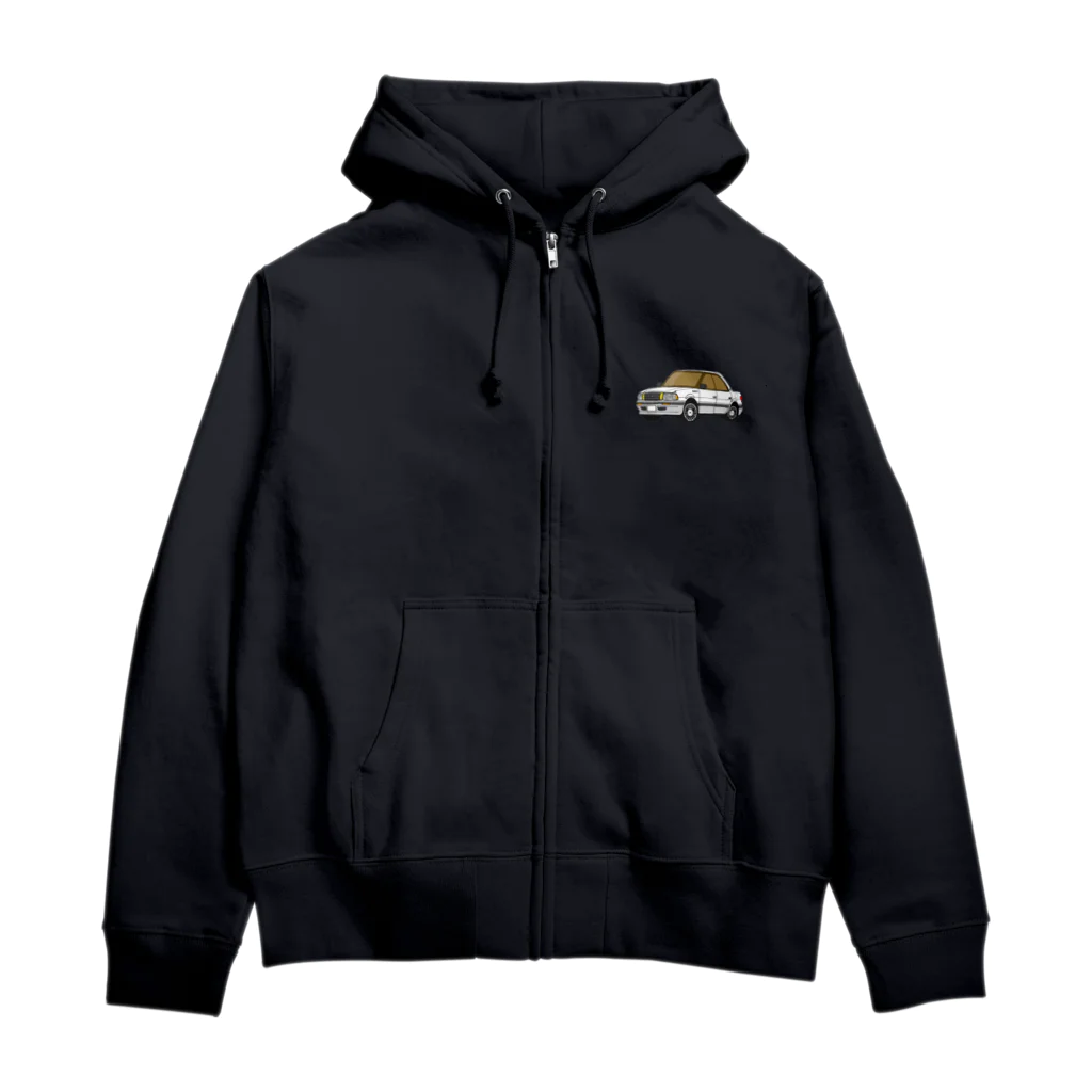 昭和レトロなエモいお店　          Showa retro emotional storeの【いつかはクラウン】 Zip Hoodie