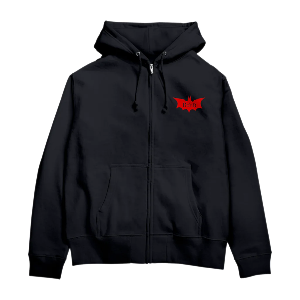 東風孝広のレッド・ブルゾン Zip Hoodie