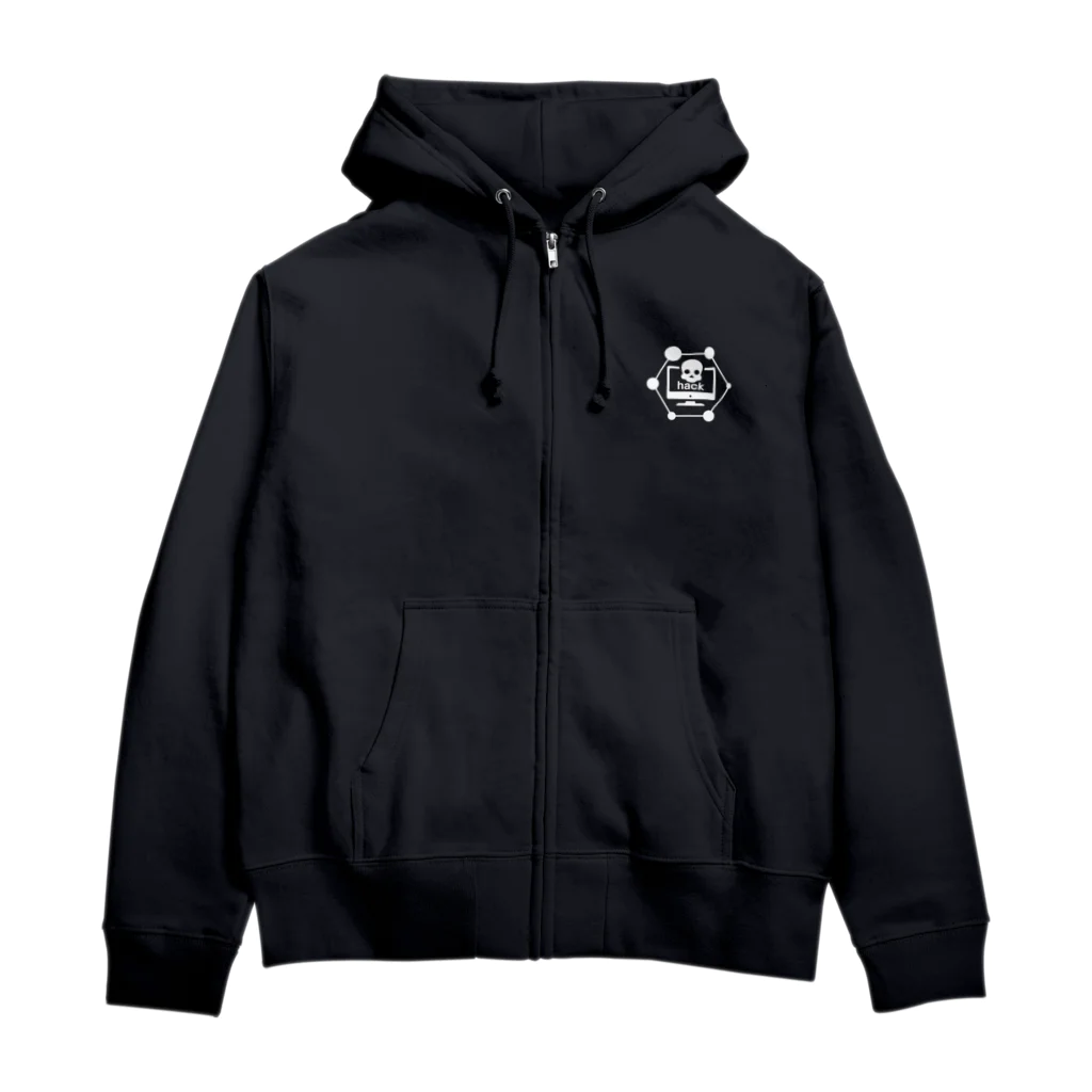 WA-TA craftのhack Zip Hoodie