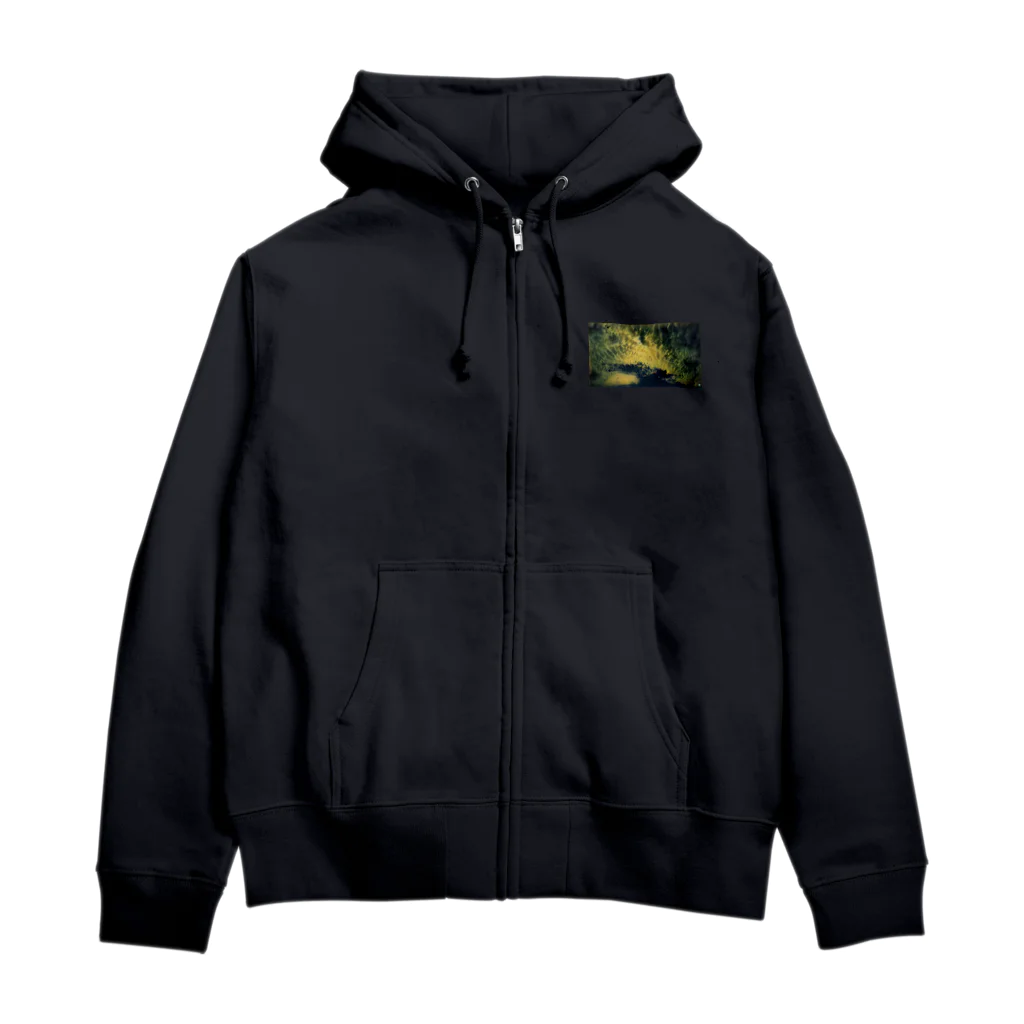 Try Anythingのジャングル グッズ Zip Hoodie