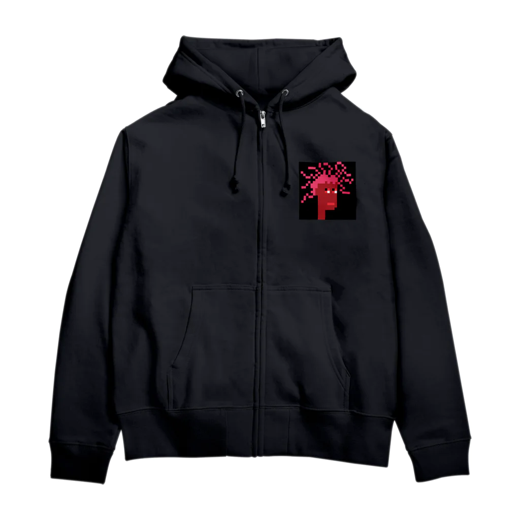 UgonkeのTシャツ屋さんのうごんけみーむ Zip Hoodie