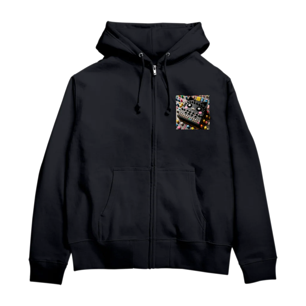 Bush Clover Original のFelisynth Zip Hoodie