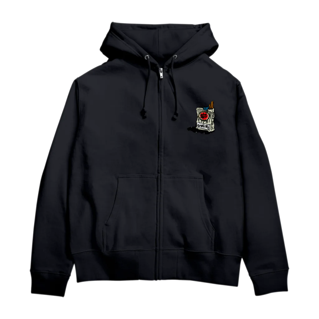 ex_machieのあるタバコ  Zip Hoodie