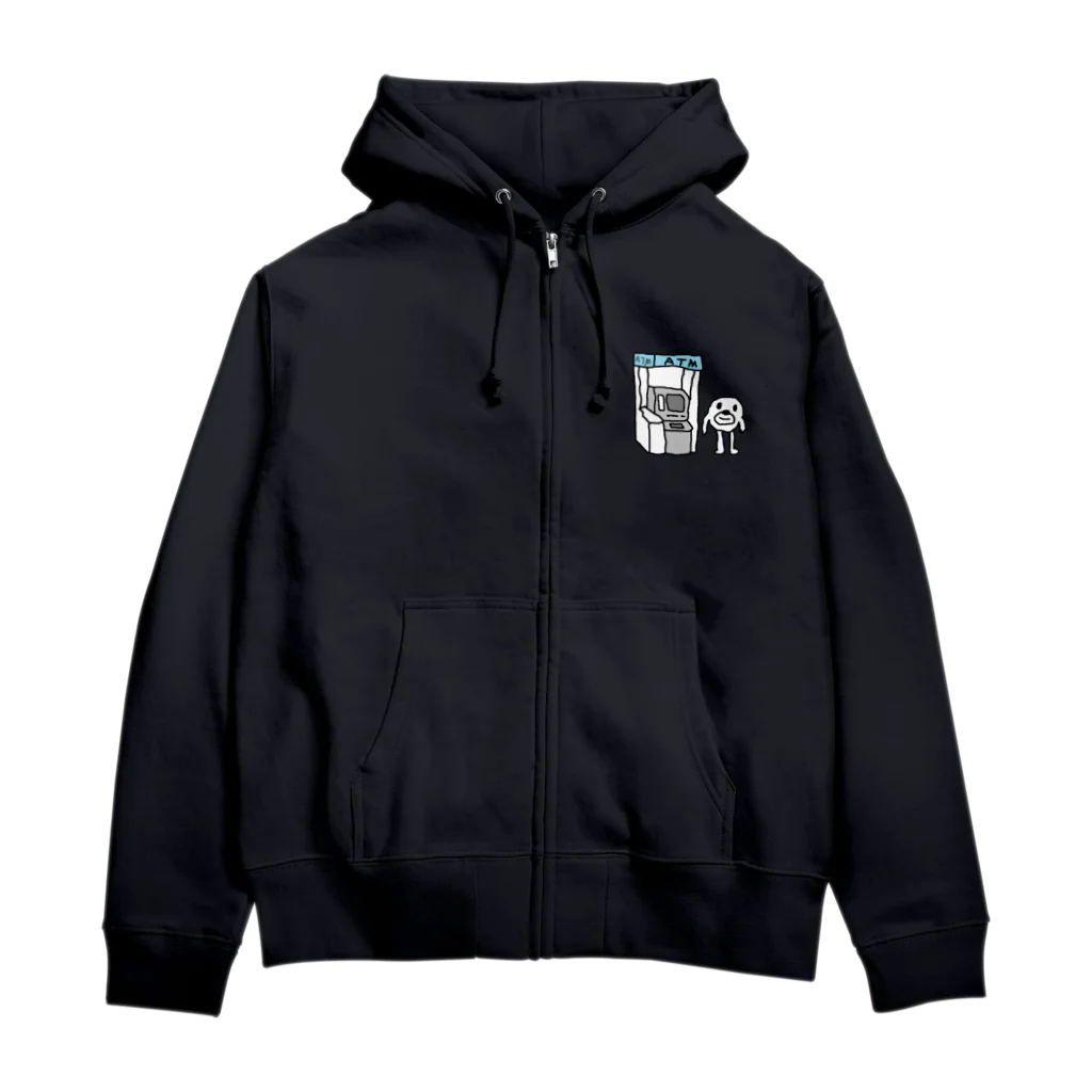 セブ山のグッズ売り場の謎の粉 Zip Hoodie