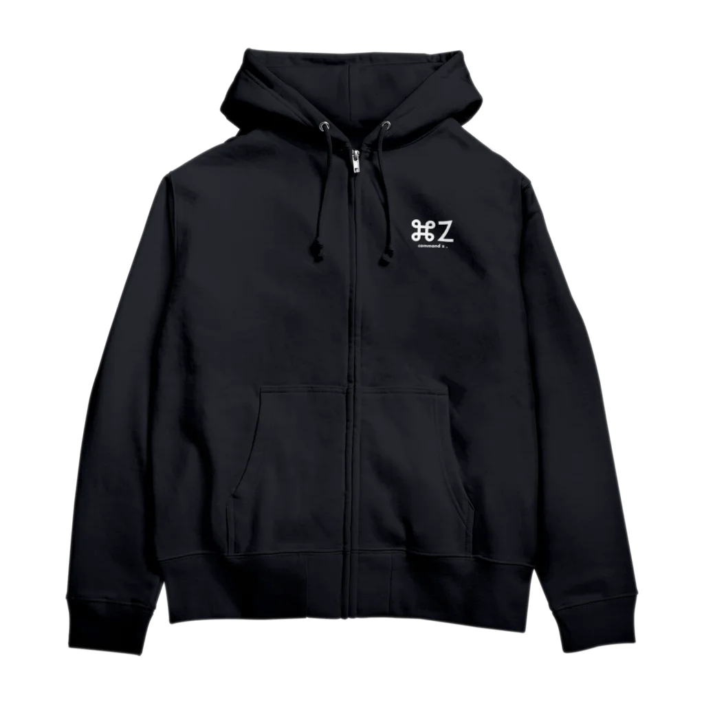 command Z .のGPOM-f Zip Hoodie