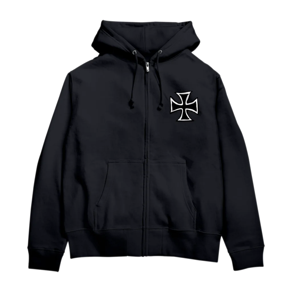 限界破裂 ExplosionLimitのファシスト Zip Hoodie