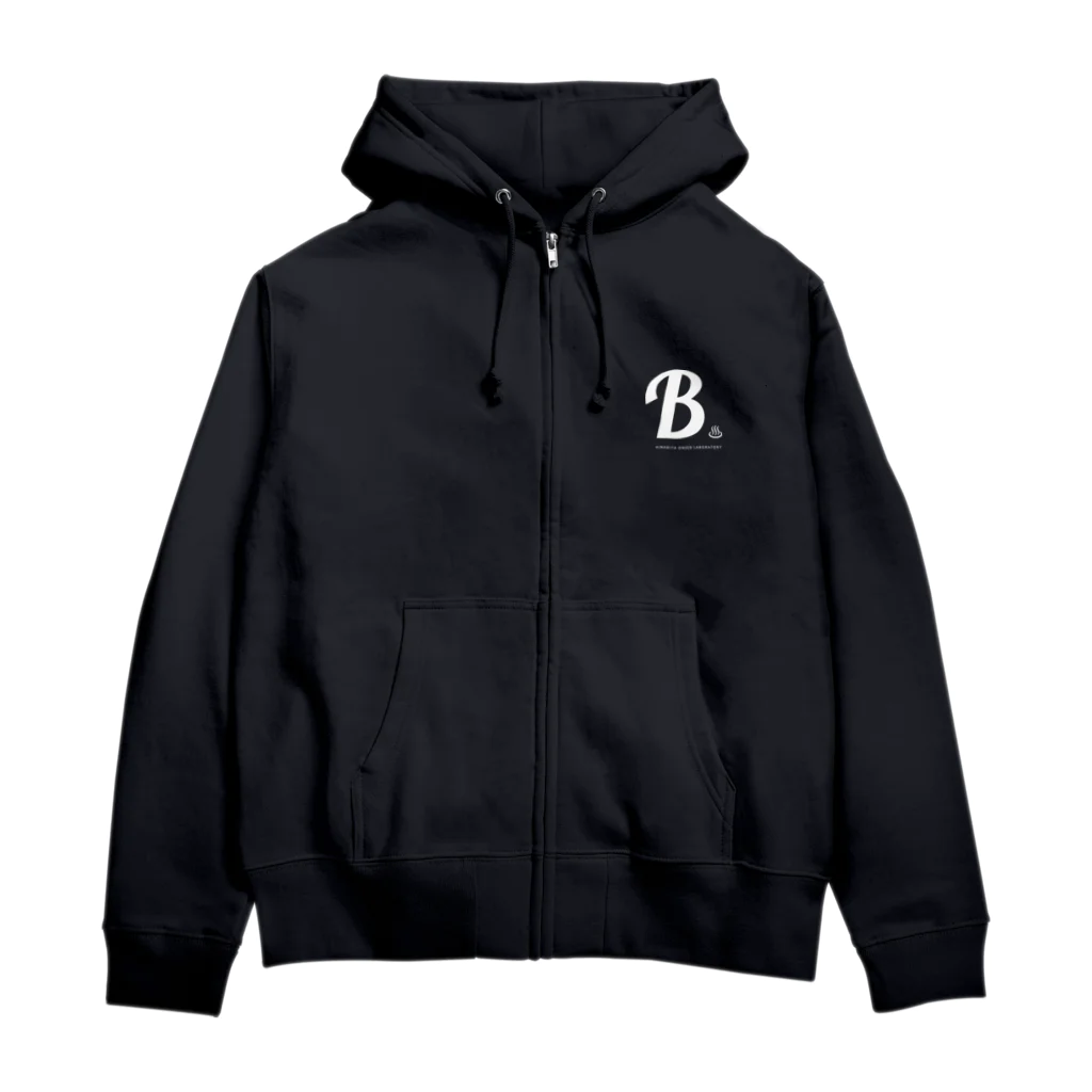 hinakenの温泉bearジップパーカー Zip Hoodie