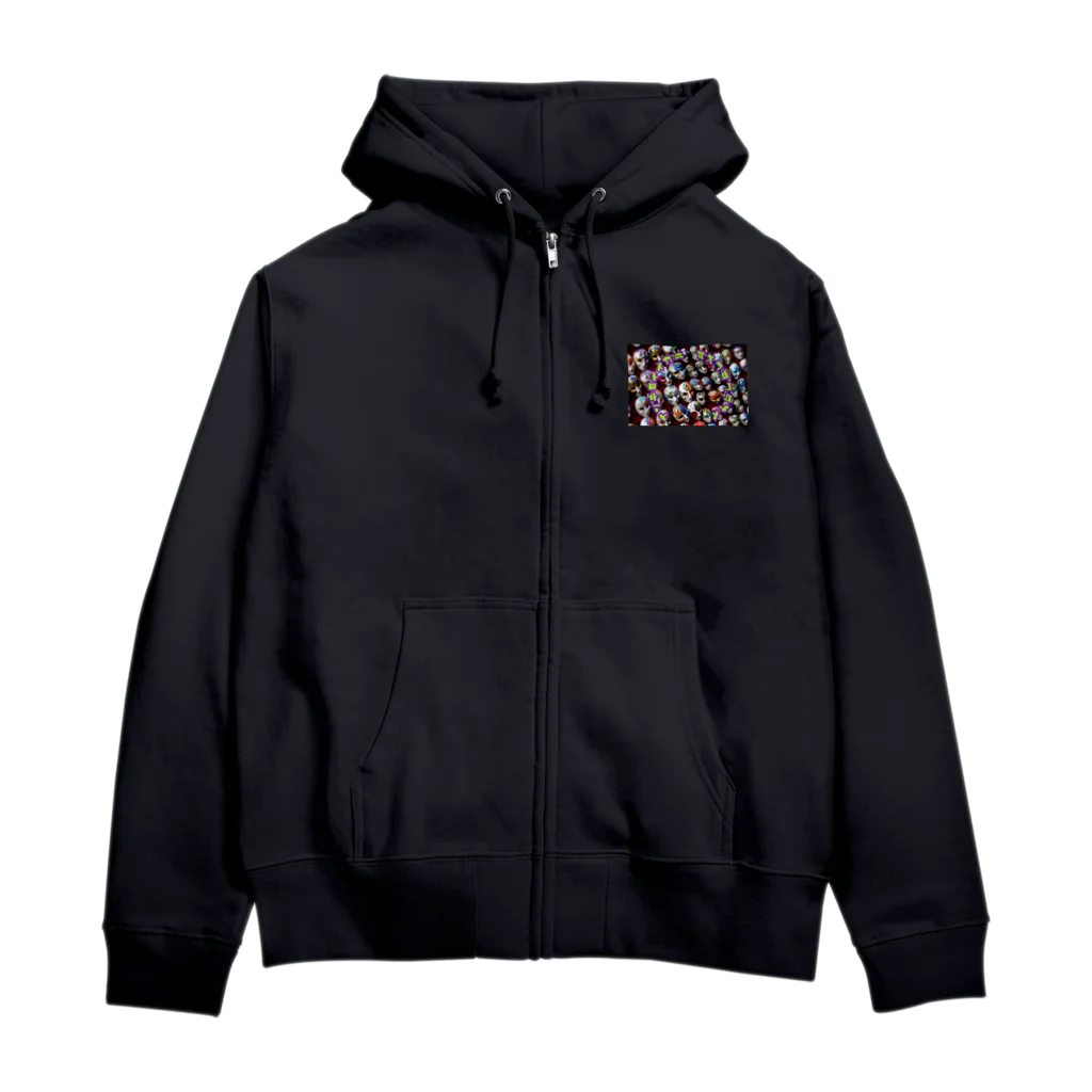 gozu brandの世の中に一言シリーズ Zip Hoodie