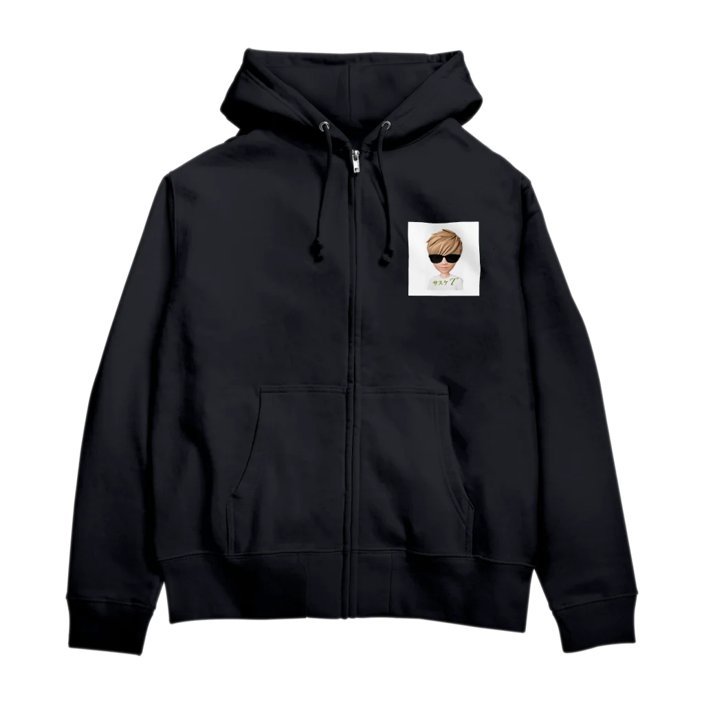 サスケtシャツ ギターリスト歴25年のあ Zip Hoodie