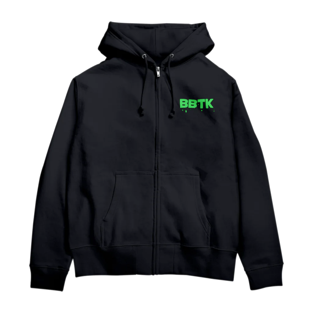 BBTKのmelt Zip Hoodie