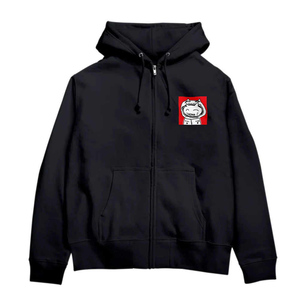 dekasugirumaraのねこちゃんかわゆ Zip Hoodie