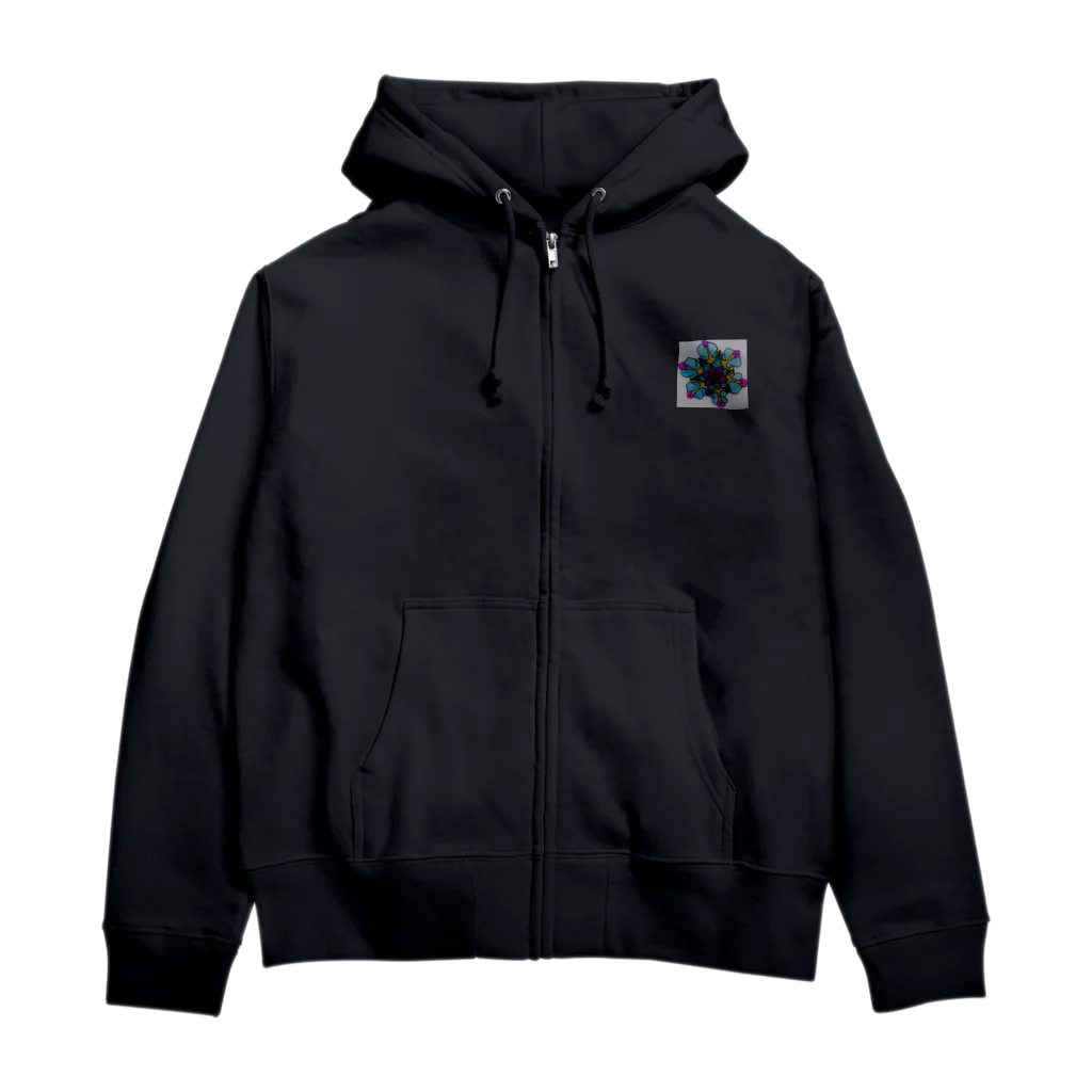 biryu9-5の雪の結晶 Zip Hoodie