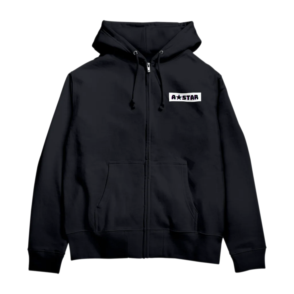 A★STARのA★STAR（Open記念デザイン） Zip Hoodie