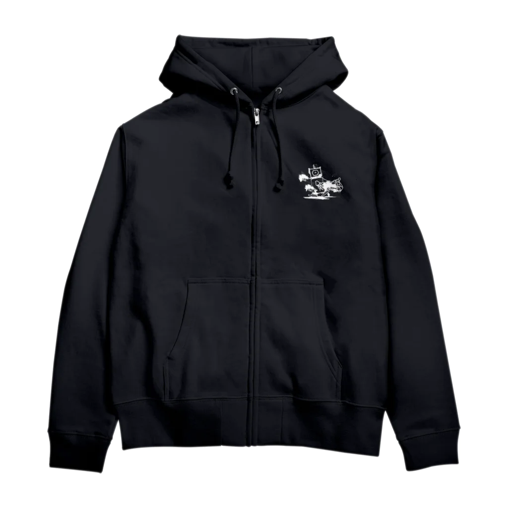 Lahの16号ダッシュ Zip Hoodie