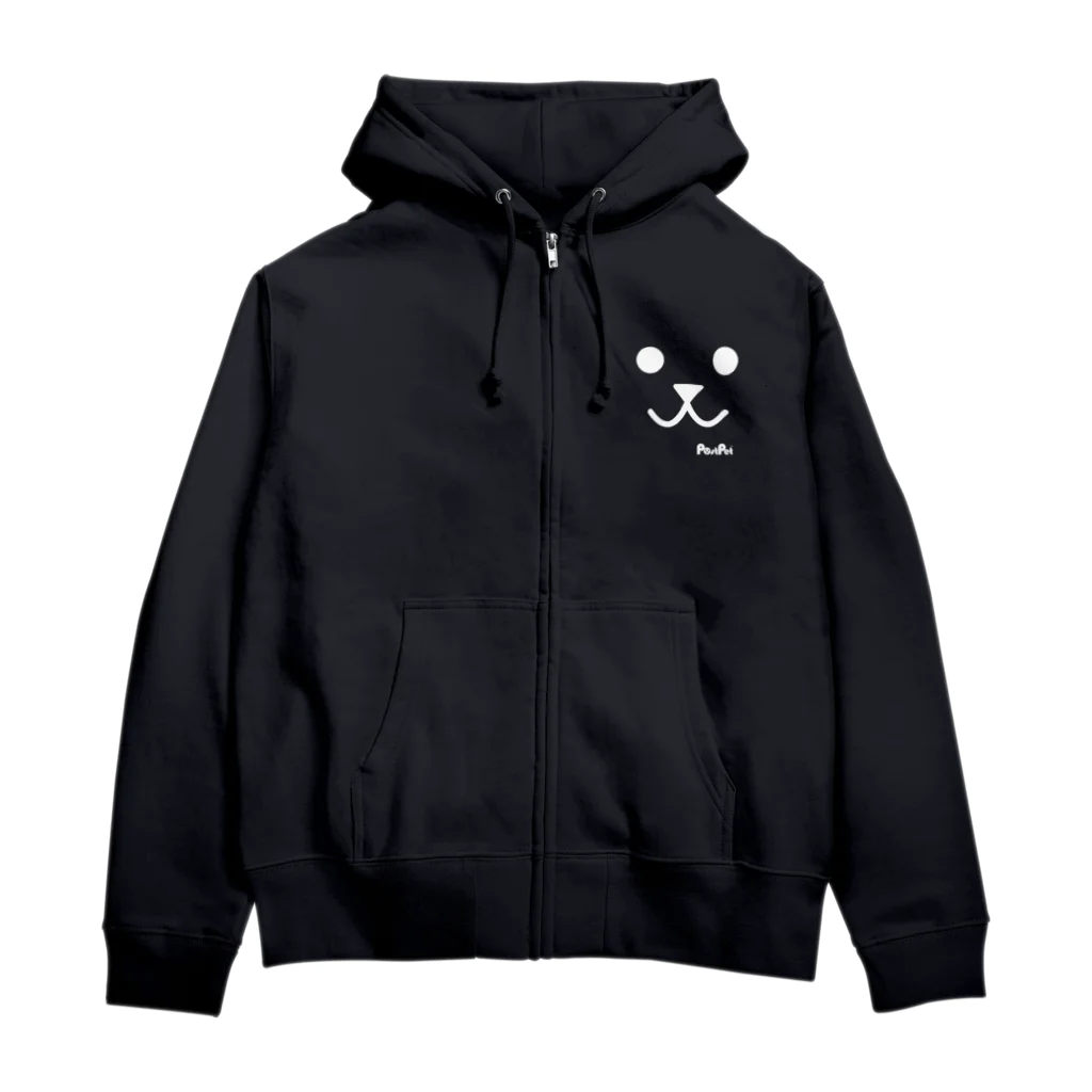 PostPet Official Shopのモモどーん Zip Hoodie