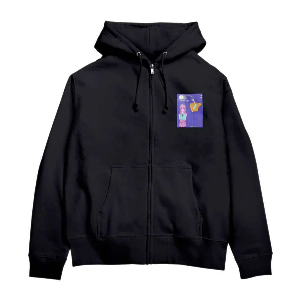 ひよこ工房のシティポップ Zip Hoodie