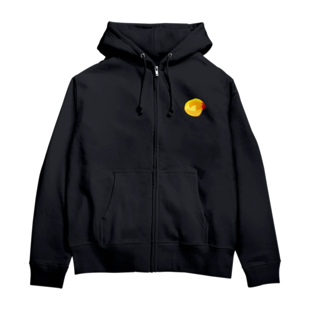 エイトとヒコマのショップ（公式）のヒコマしっぽマーク Zip Hoodie