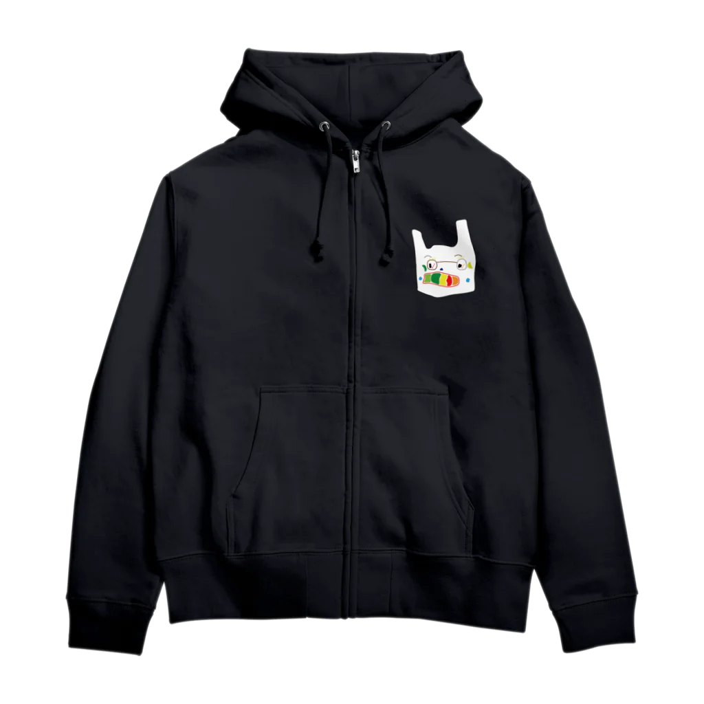 SPUNKYのボッピーくん Zip Hoodie