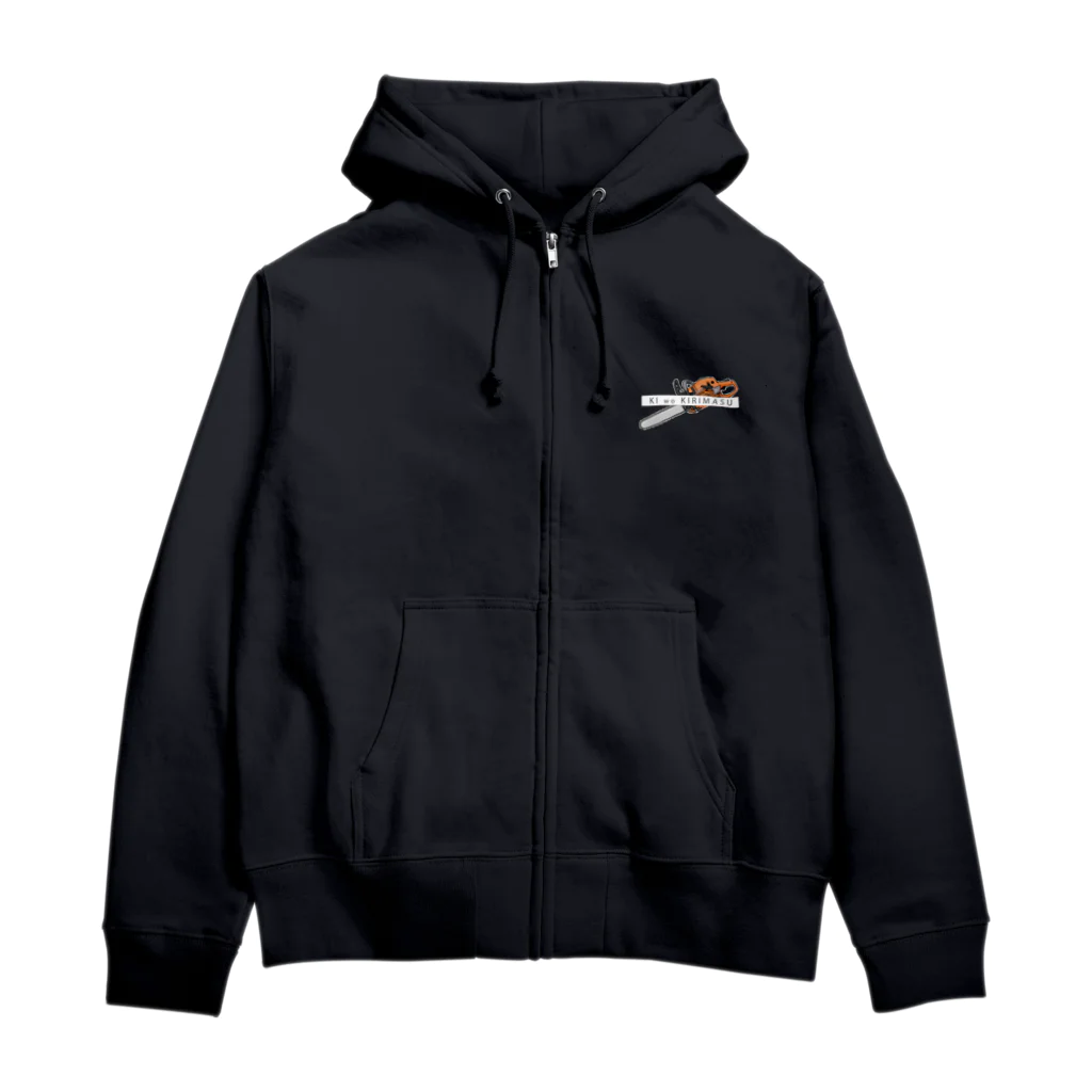 itsumokotsumoのKI wo KIRIMASU Zip Hoodie