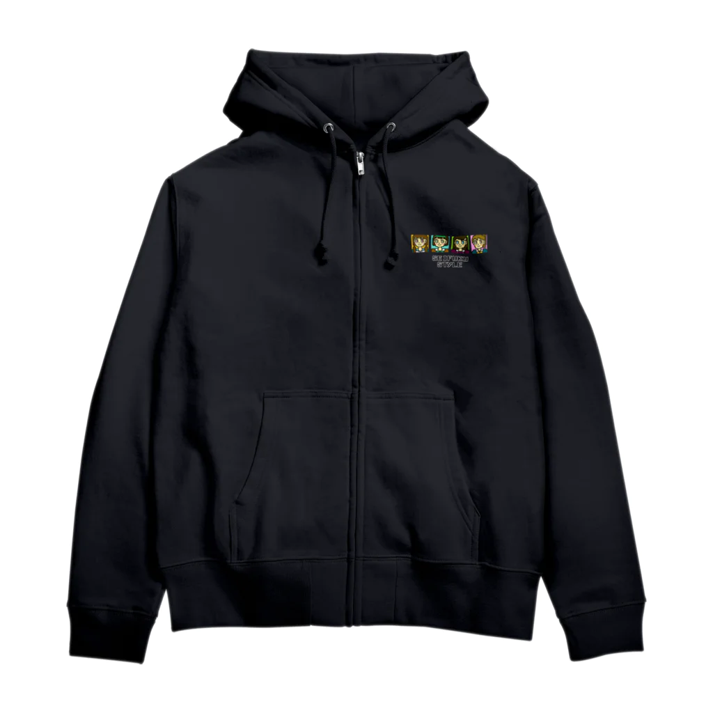 ぺんぎん24のセイフクスタイル Zip Hoodie