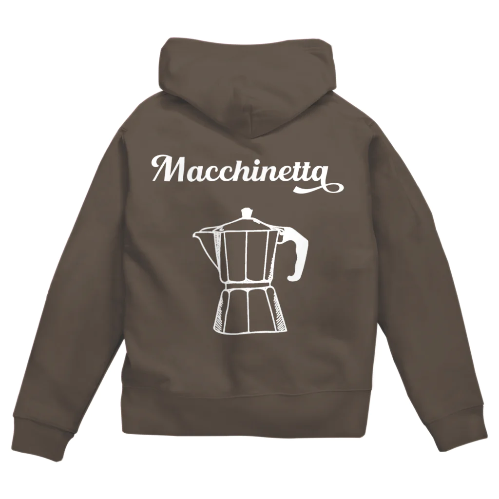 かえる商店のmacchinetta Zip Hoodie