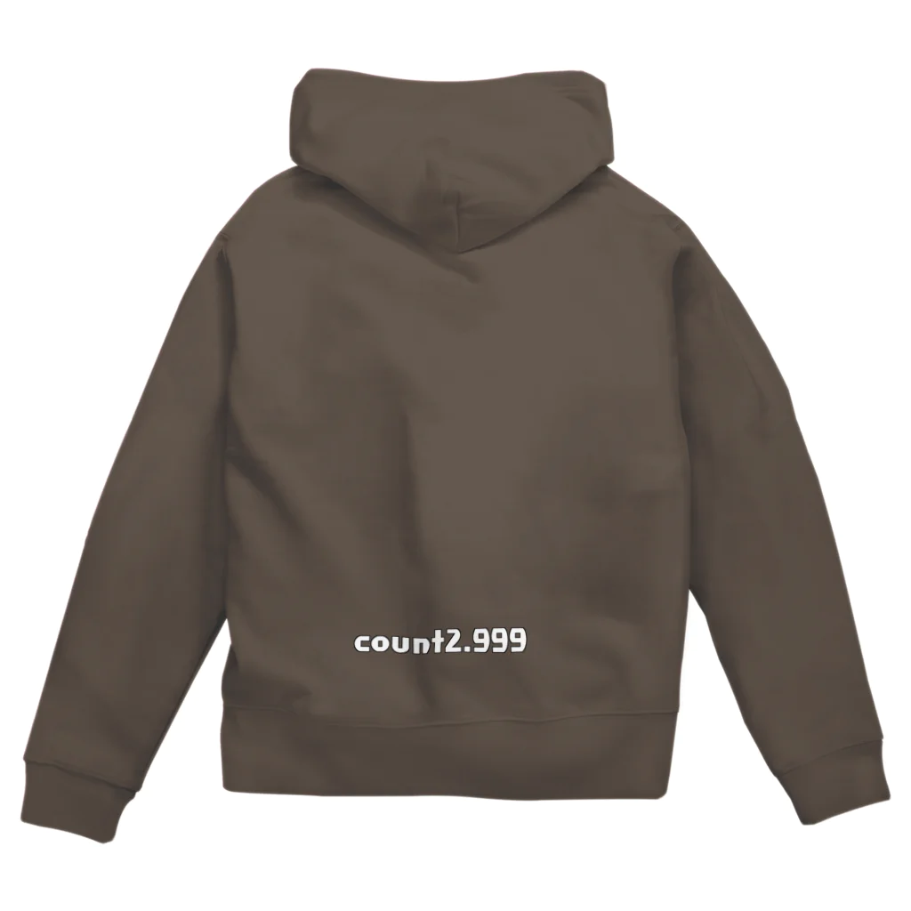 NIDOMISUS【ニドミサス】のカウント2.999 Zip Hoodie