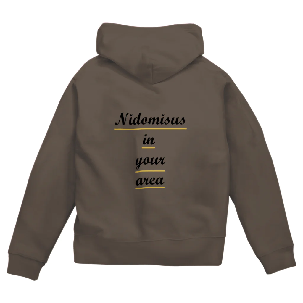 NIDOMISUS【ニドミサス】のニドミサスインユアエリア Zip Hoodie