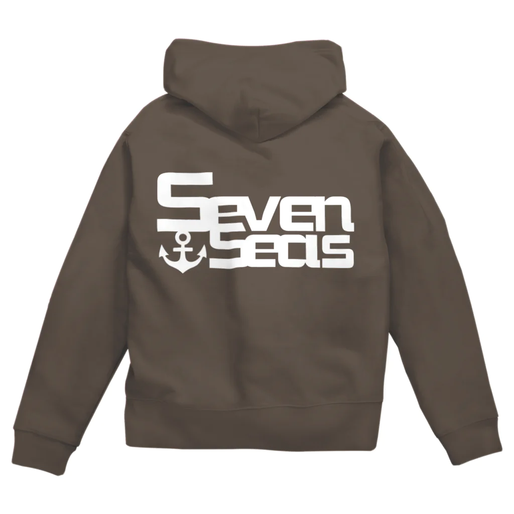 セブンシーズ Online StoreのSeven Seas 限定ロゴ Zip Hoodie