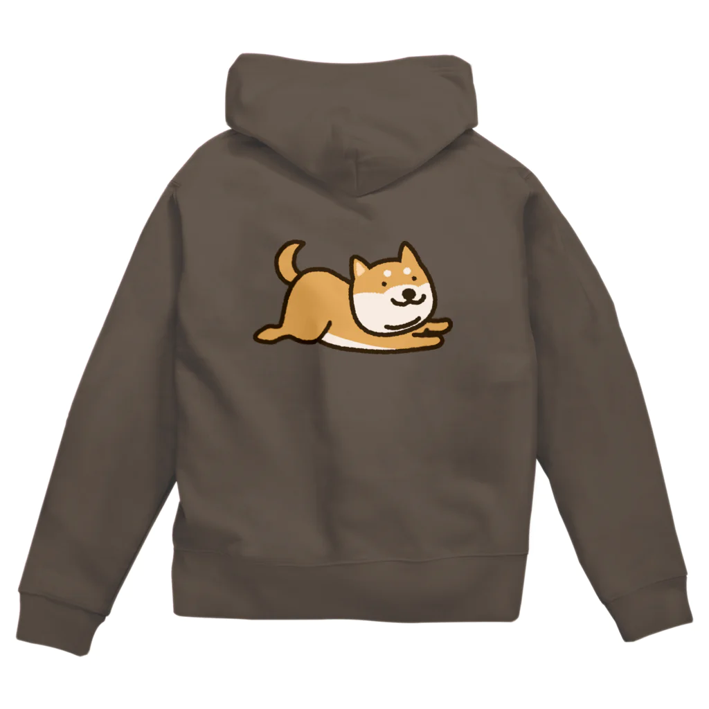 semioticaのいま行く柴犬 Zip Hoodie