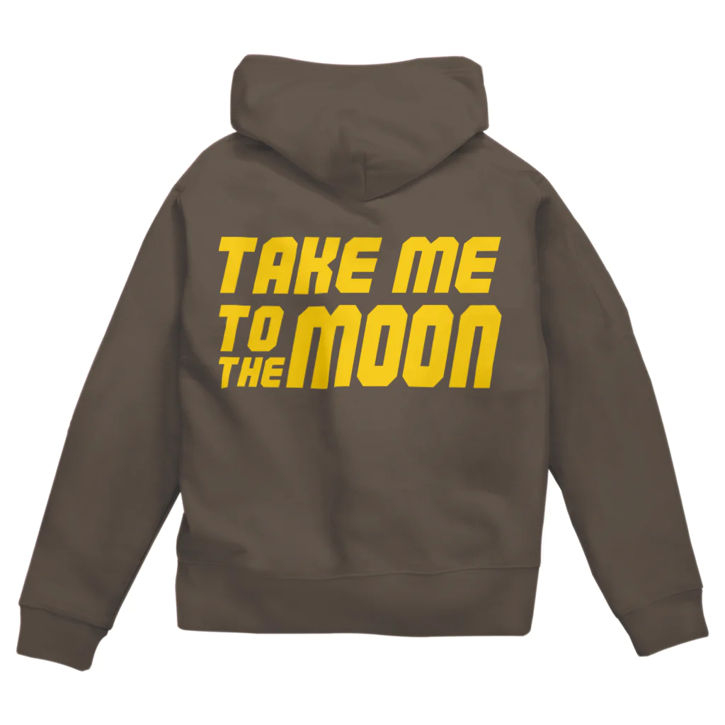 【仮想通貨】ADKグッズ専門店 のTake me to the moon Zip Hoodie
