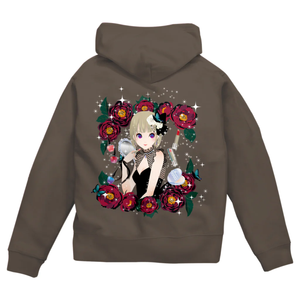 アトリエ縁 -yukari-のおしゃれの魔法 Zip Hoodie