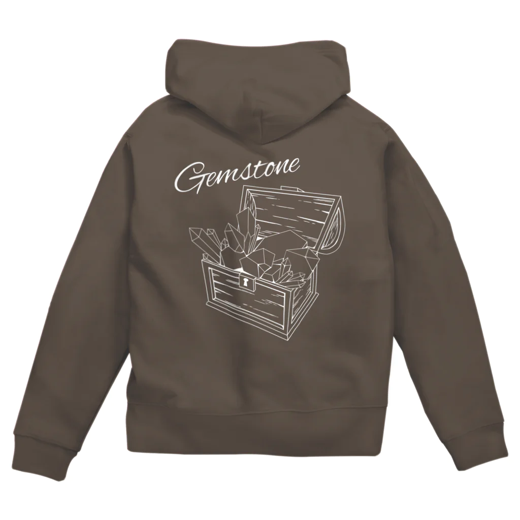 ゲーム音楽演奏サークル「Gemstone」のGemstone Zip Hoodie