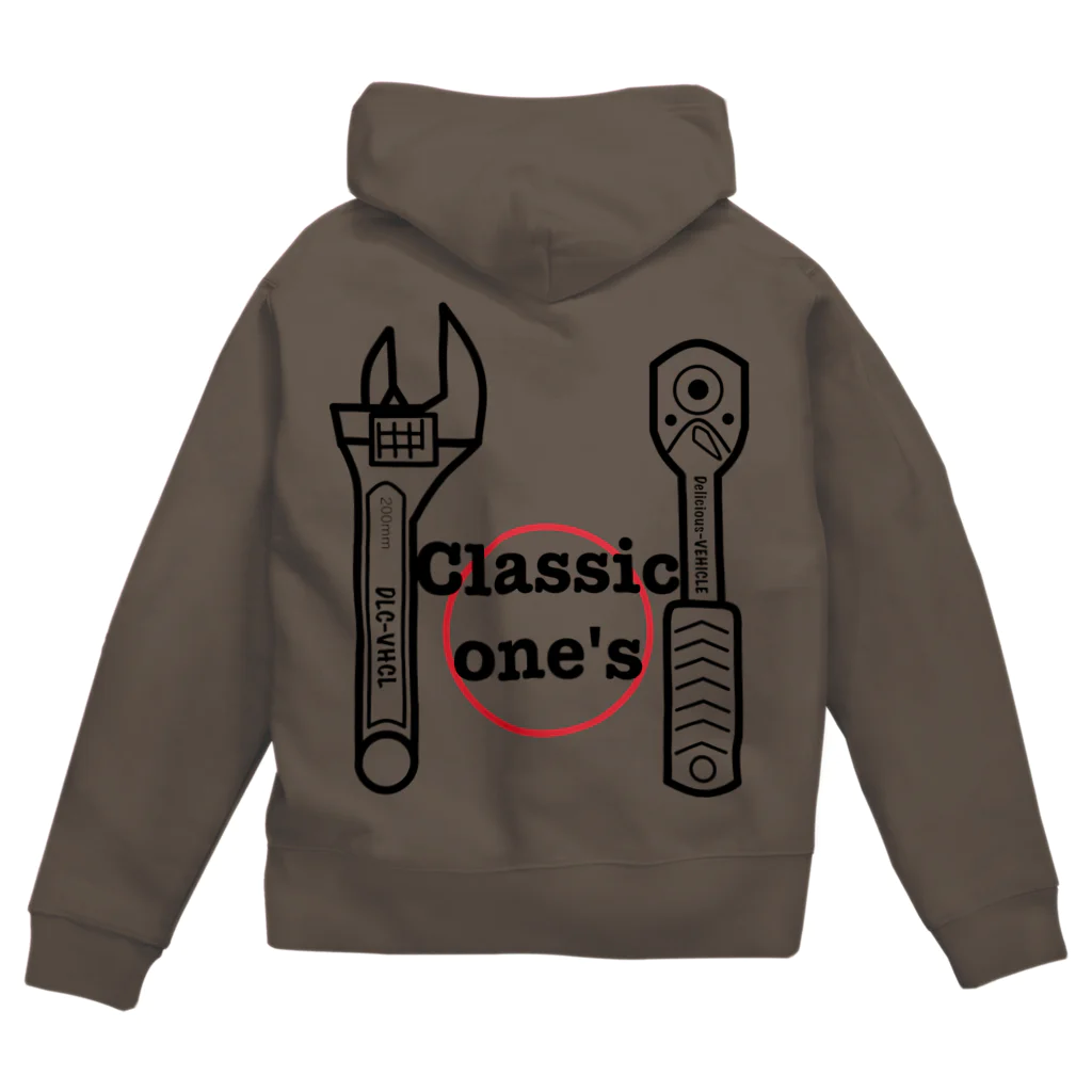 Delicious VEHICLEのCLASSIC TOOLS Zip Hoodie