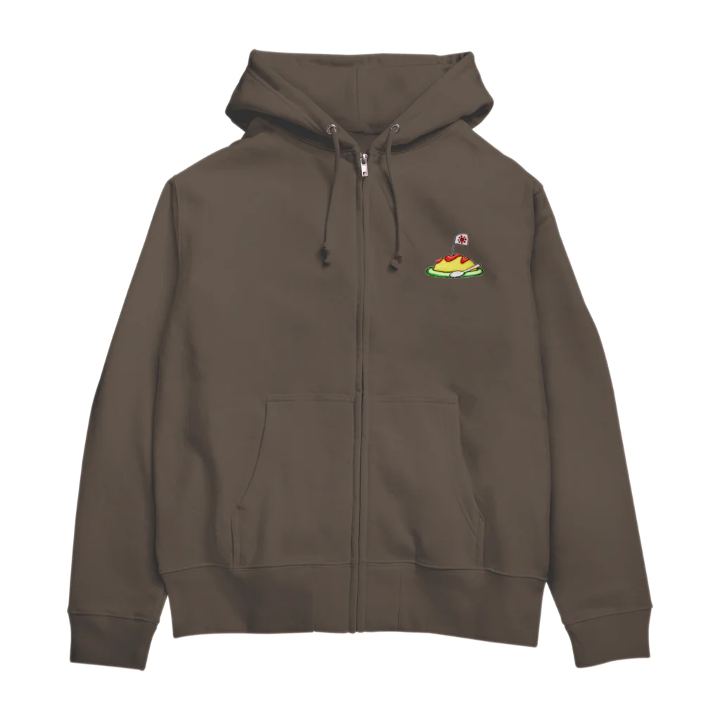 オーカワ真依のみつごちゃん Zip Hoodie