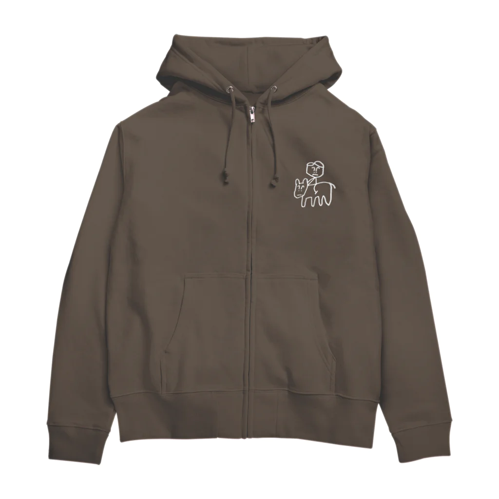 HideNakの乗馬王に俺はなる Zip Hoodie