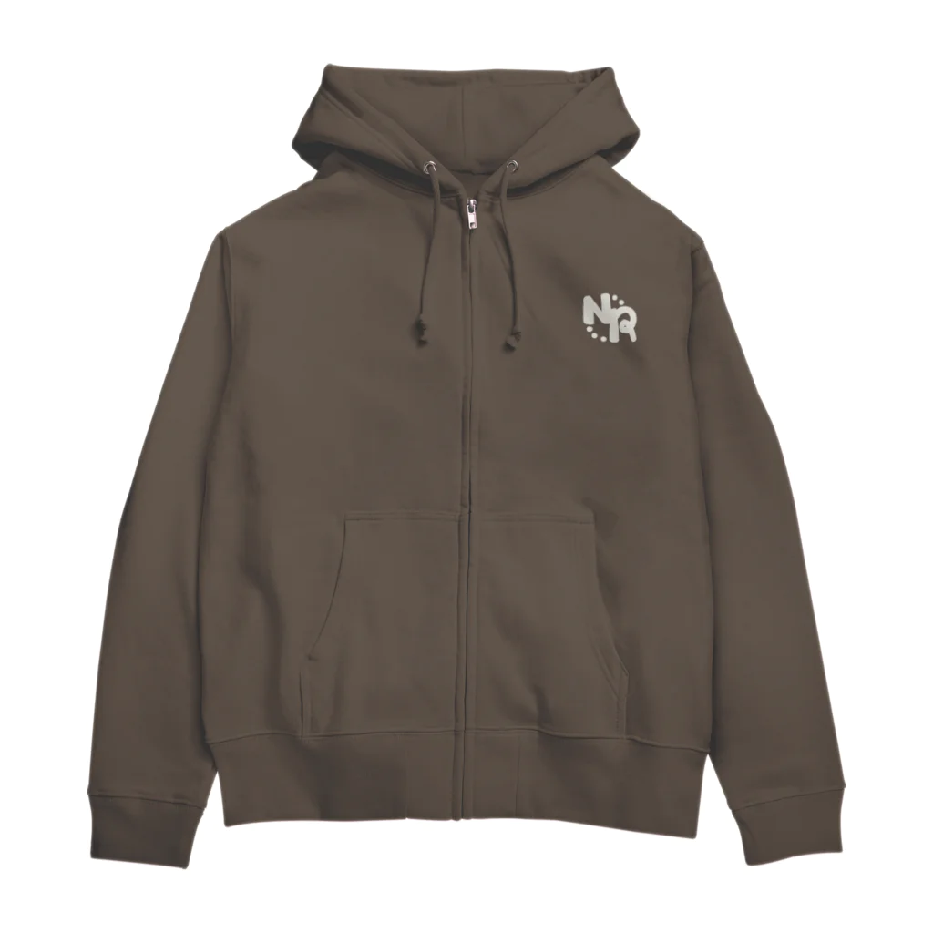 えりぴのおみせのNONBIRelax 切手ぽいやつ Zip Hoodie