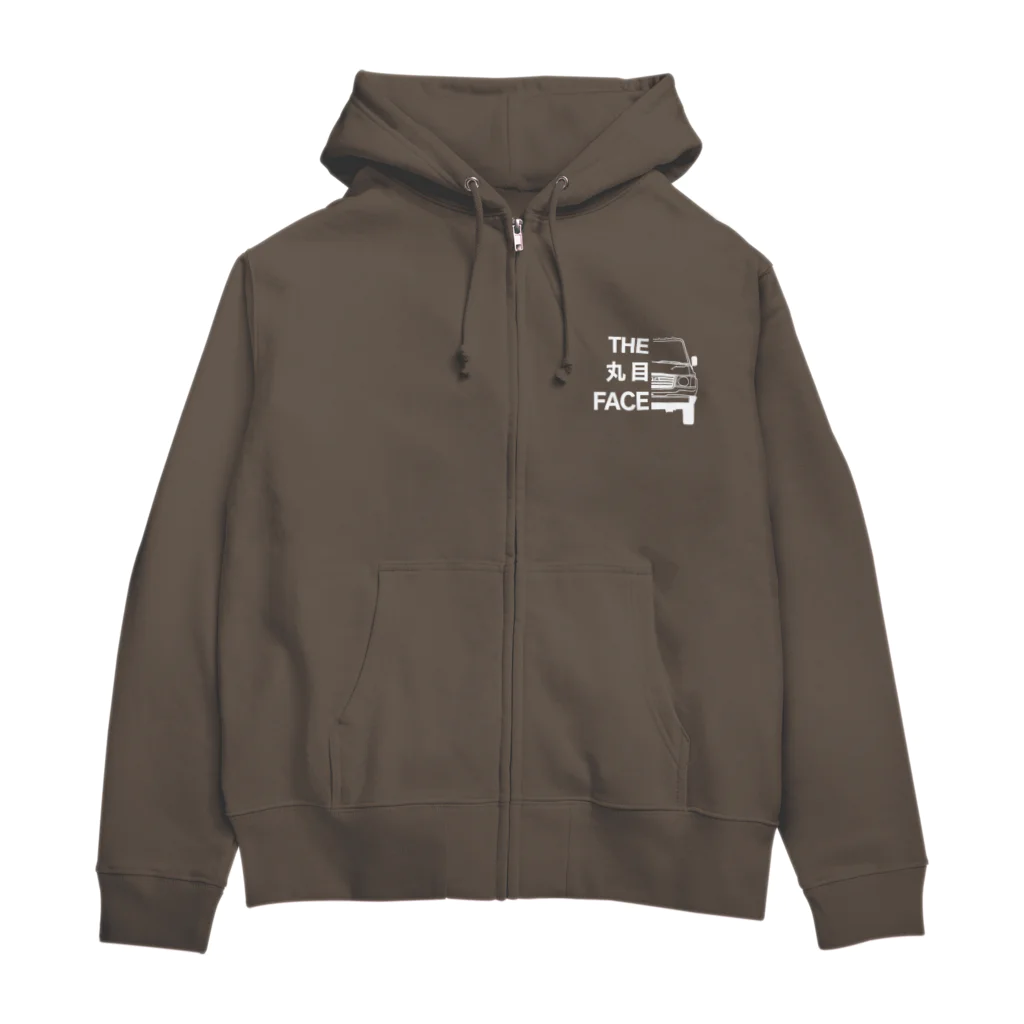 Ch.Tomo ストアのTHE 丸目 FACE Zip Hoodie