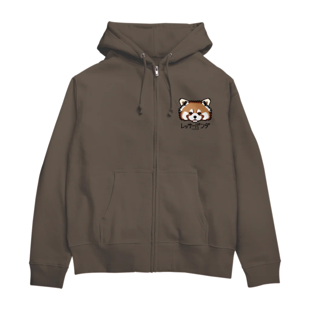 オガワユミエの09レッサーパンダ（キャラ） Zip Hoodie