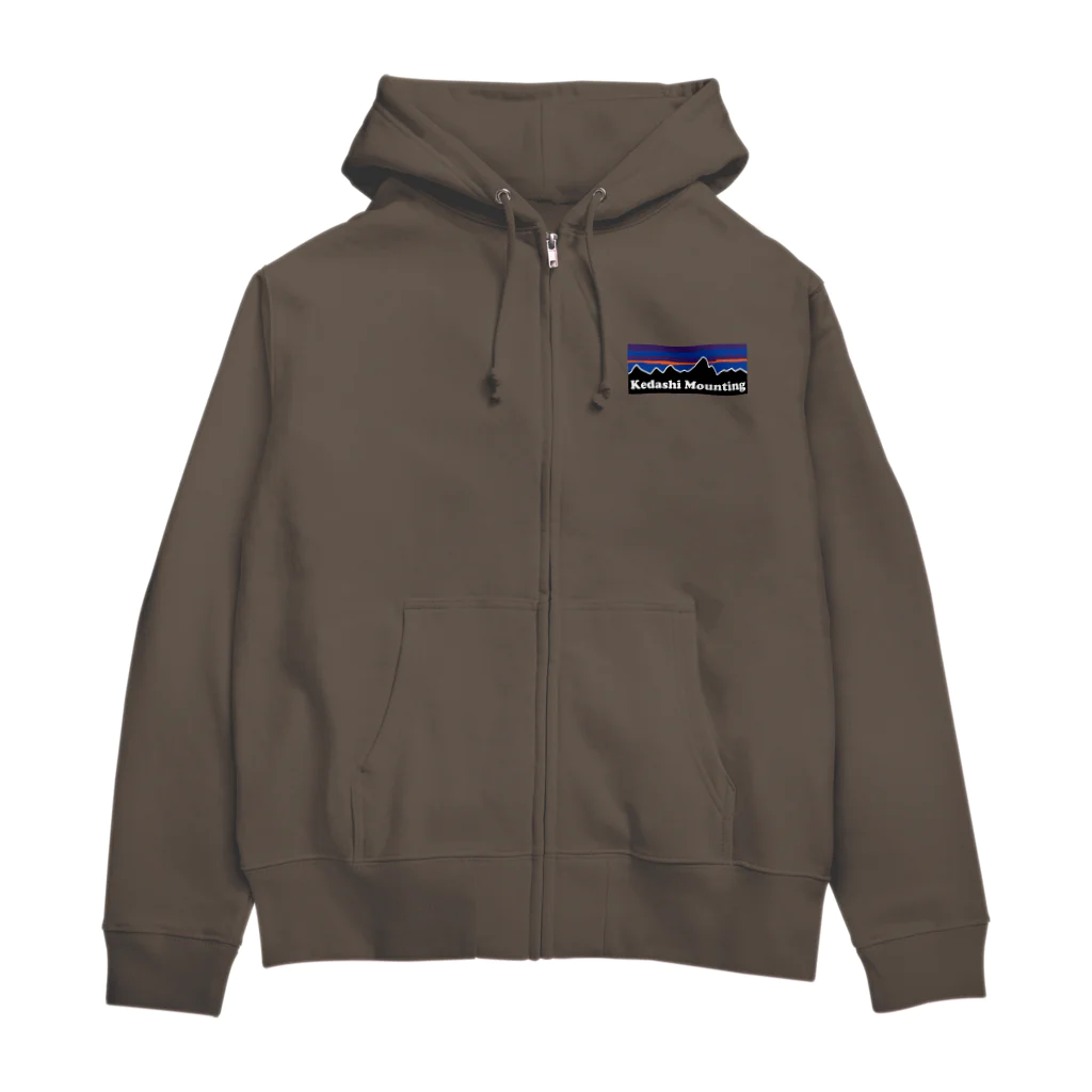 ツイッターインベストメントアパレル事業部のKedashi mounting Zip Hoodie