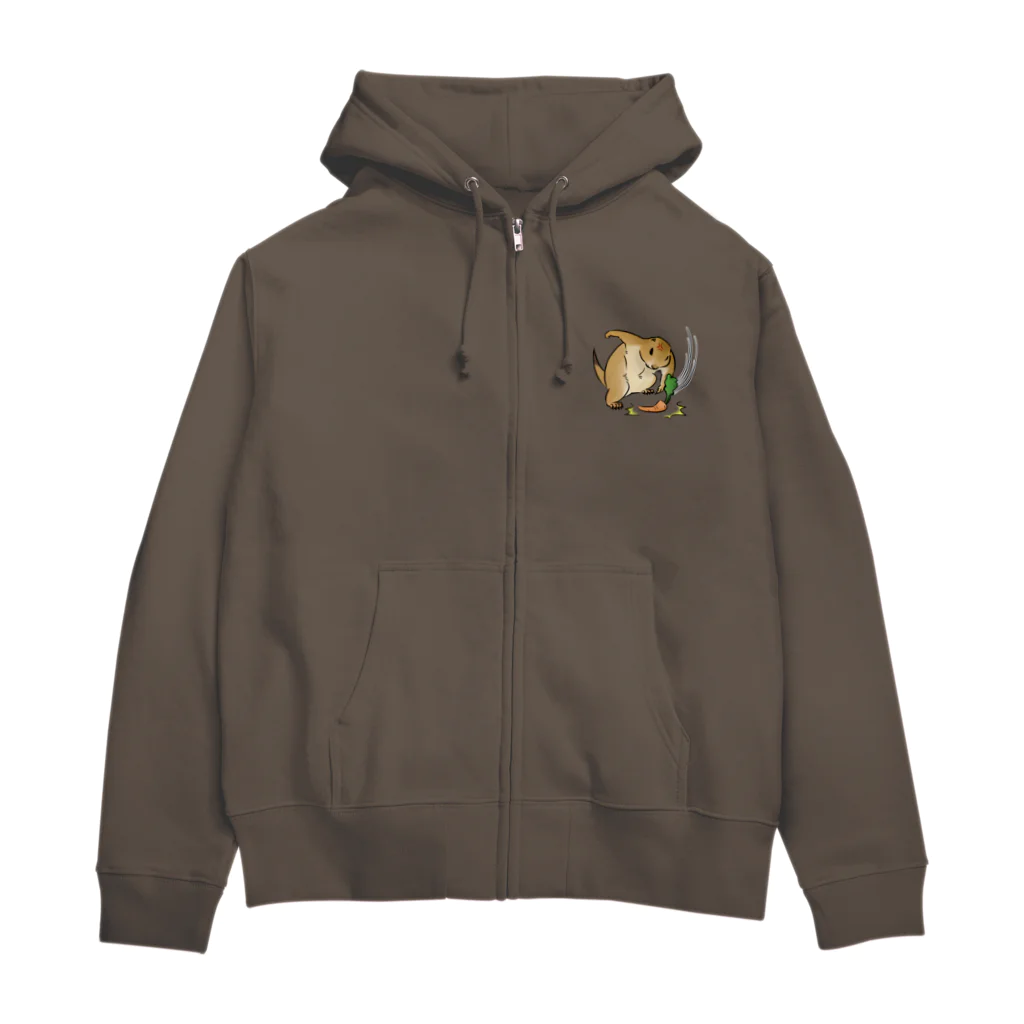 ねずりすSHOPの今日も動物園びより！ Zip Hoodie