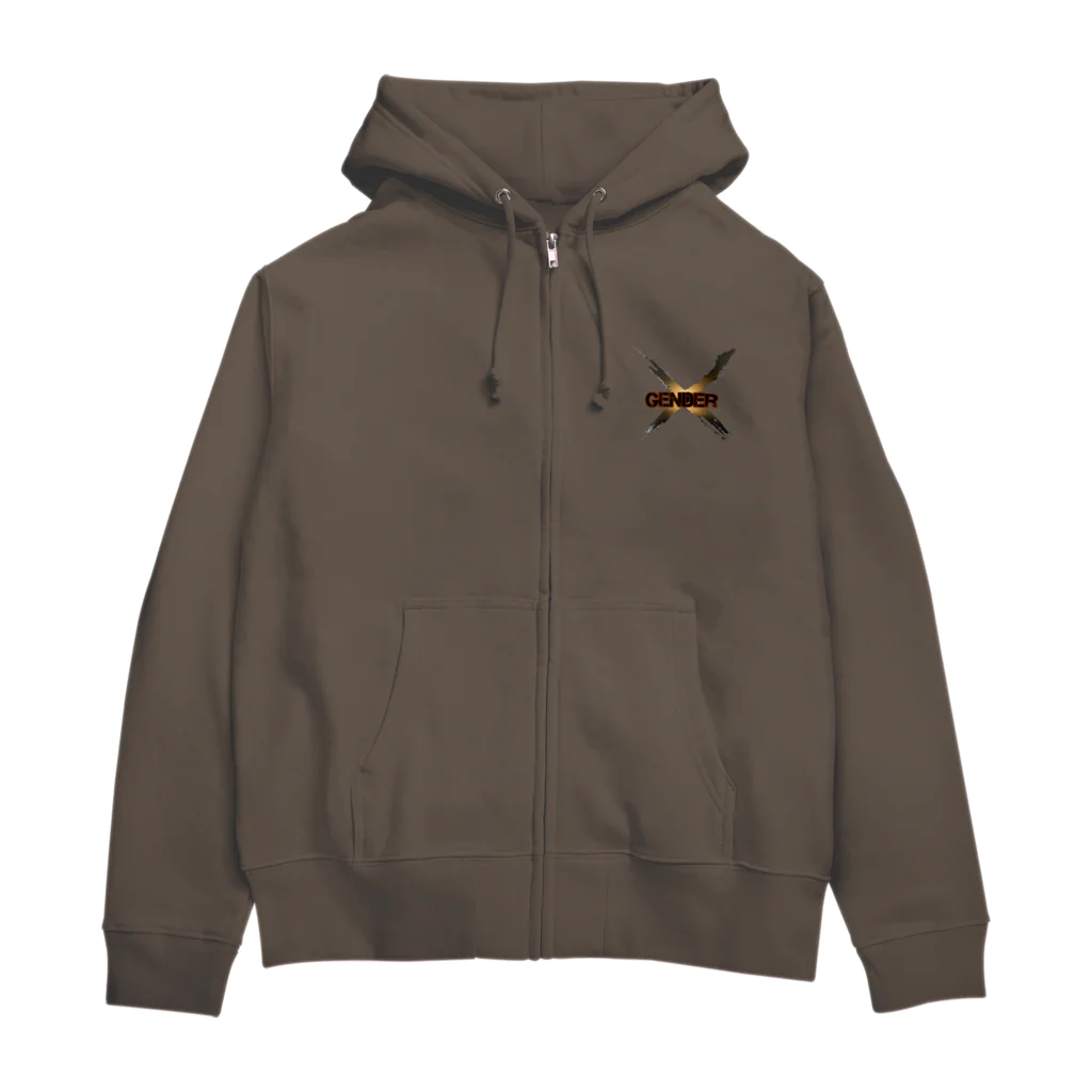 樹樹JUJUのX gender Zip Hoodie