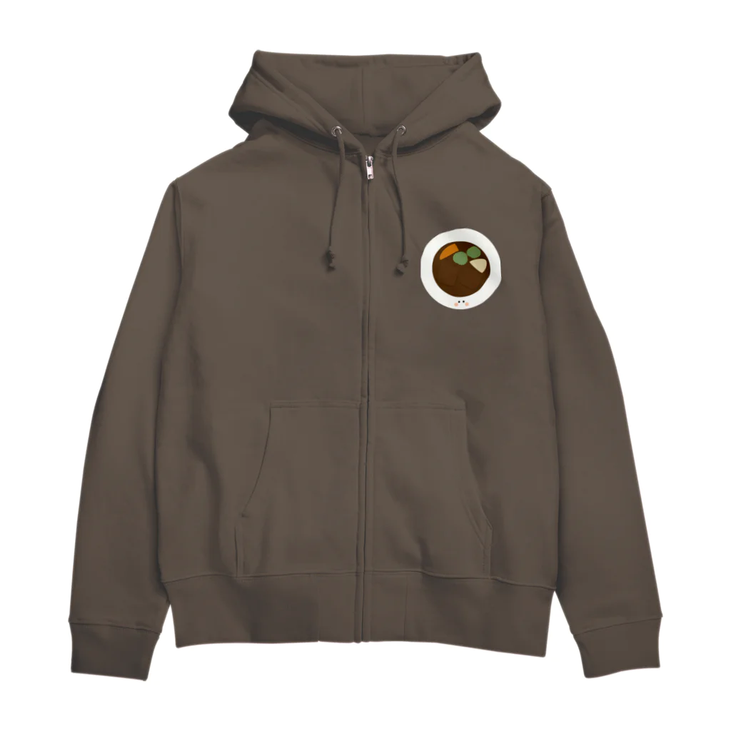 cotton-berry-pancakeのビーフシチューちゃん Zip Hoodie