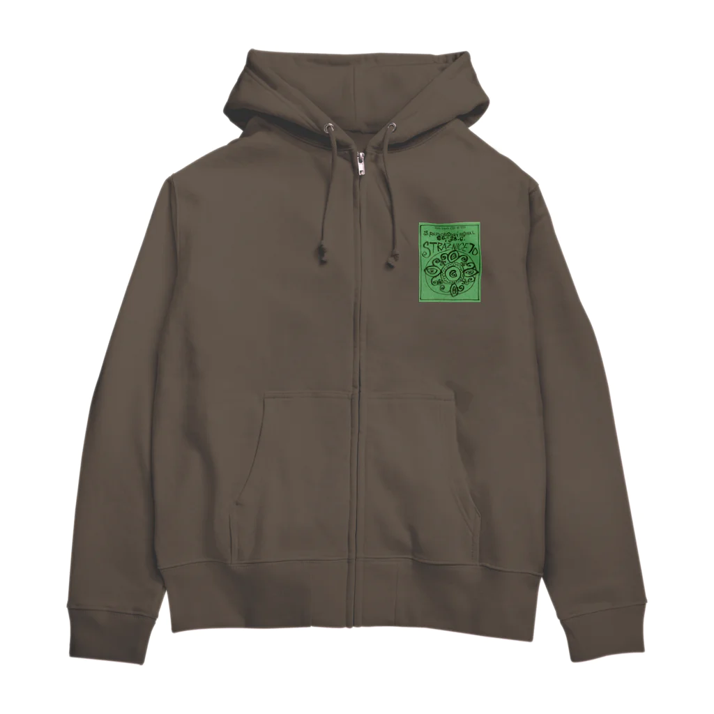 YS VINTAGE WORKSのチェコ・モラヴィア地方　フォークロア・フェスティバル Zip Hoodie