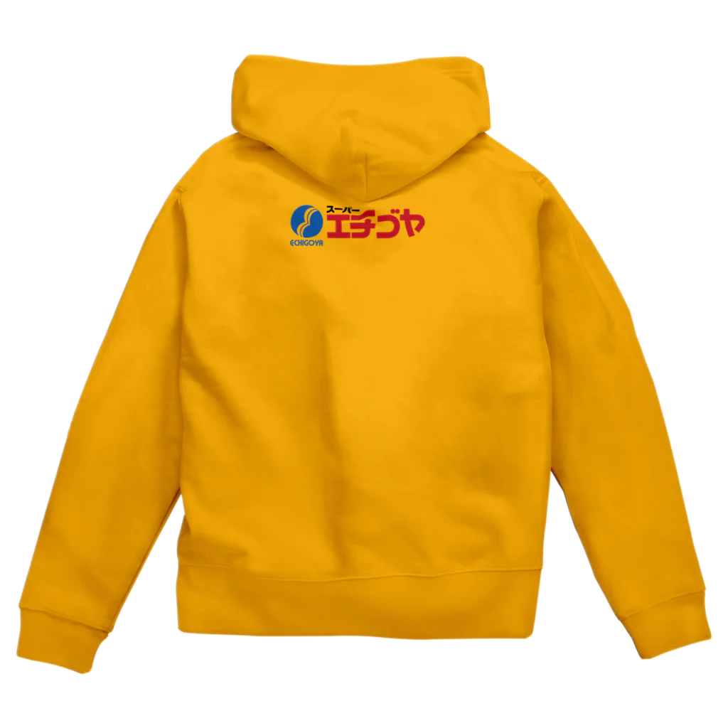 super-echigoyaのスーパーエチゴヤ 表丸裏横ロゴ Zip Hoodie