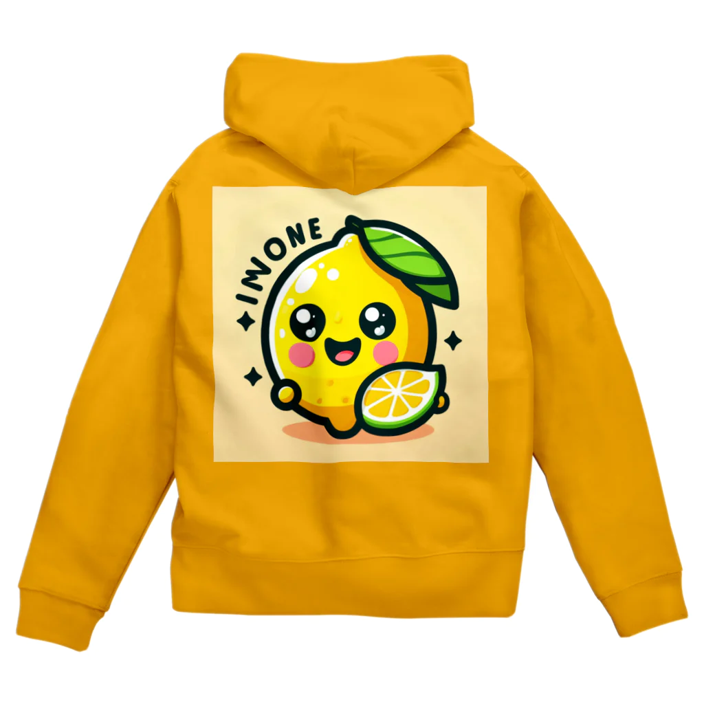 LOVEブランドのレモンくん Zip Hoodie